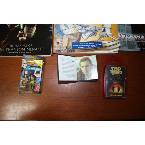 463 - Starwars Books, Top Trumps and Cards