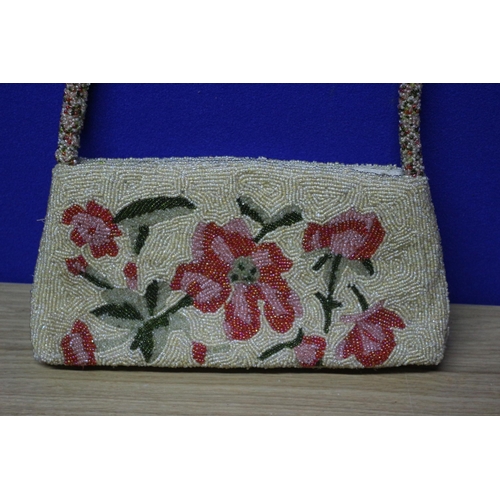 471 - Laura Ashley Beaded Bag