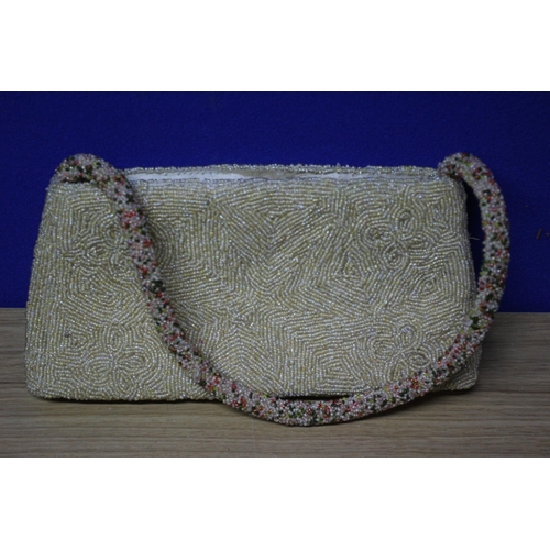 471 - Laura Ashley Beaded Bag