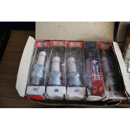 517 - 2 Boxes of Champion Spark Plugs, one has less in box, HD Lead