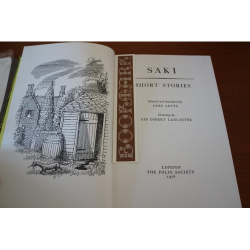 531 - Saki & Short Stories Folio Society Book 1976