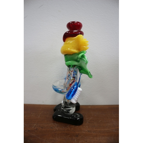 18 - Murano Glass Clown - 18cm