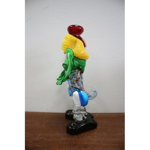 18 - Murano Glass Clown - 18cm