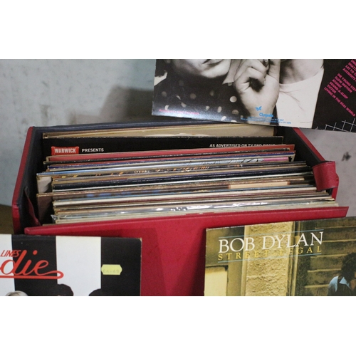 112 - Nice Selection of Vinyl Records - Mixed Genre including Blondie - Billy Joel - The Eagles Green Viny... 