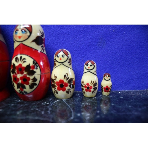 117 - Hand Painted Russian Doll Set