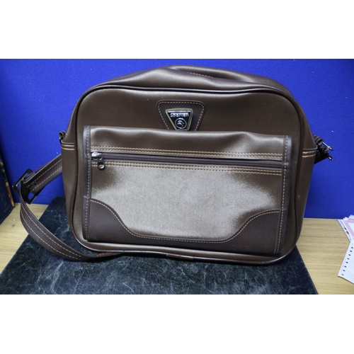 119 - Brown Spartan Messenger Bag