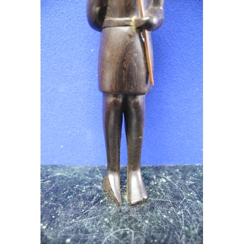 33 - Carved Tribal Figure - 33cm