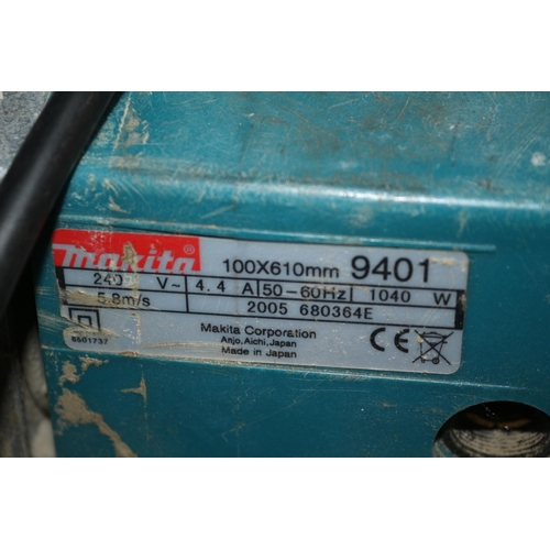 38 - 3 x Untested Makita Sanders