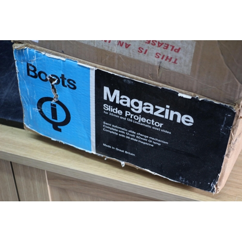 76 - Vintage Boots Magazine Projector