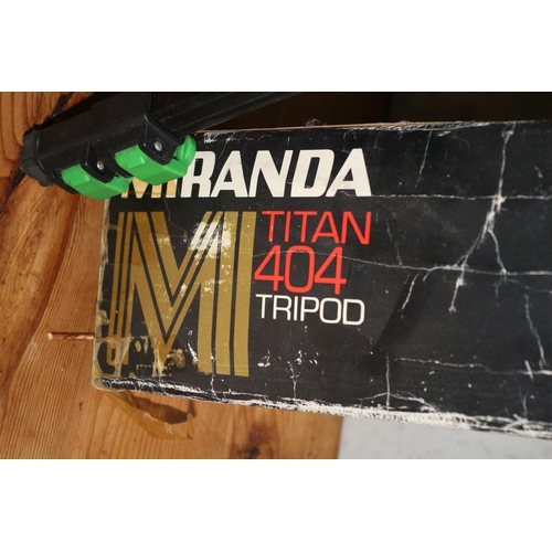 96 - Miranda Titan 404 Tripod in Box