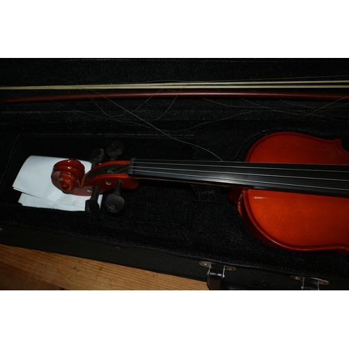 97 - Cased Violin (Jazz name on Case)