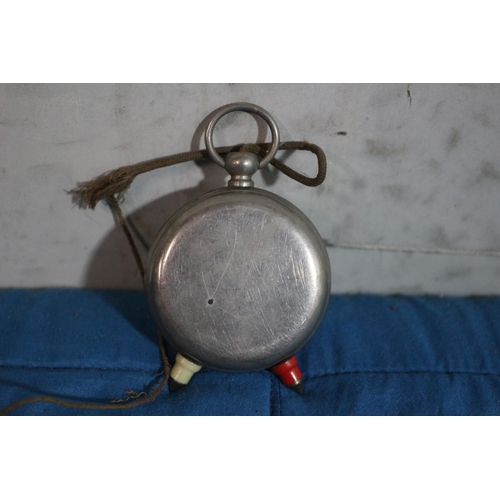 145 - Pocket Watch Styled Vintage Volt Meter