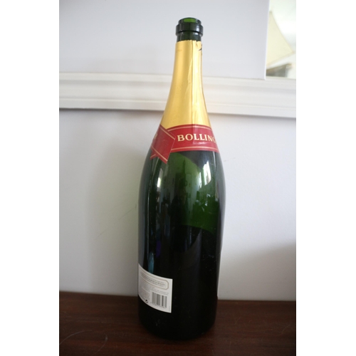 157 - Large - 48cm Tall - 300cl Bottle of Bollinger Champagne (Empty)