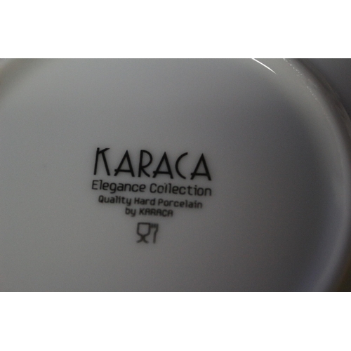 164 - 80+ Piece Karaca Tableware with Deco Styled Patterning - Over £250 RRP