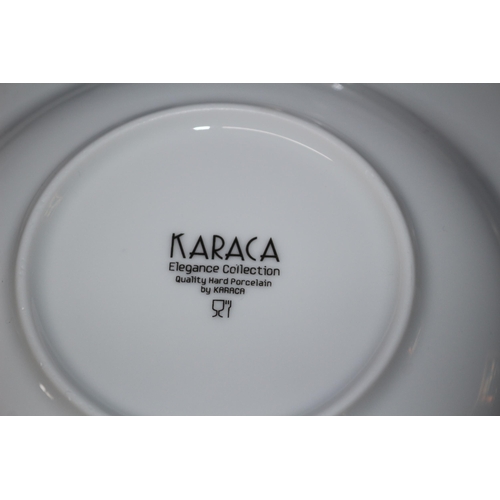 164 - 80+ Piece Karaca Tableware with Deco Styled Patterning - Over £250 RRP