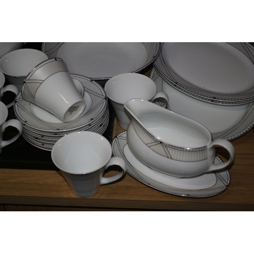 164 - 80+ Piece Karaca Tableware with Deco Styled Patterning - Over £250 RRP