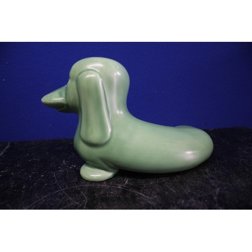 11 - A Rare Sylvac Comical Dachshund - 6860 - 22cm Long