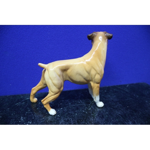 4 - A Beswick Boxer Dog Figure 3081 - 14cm Tall