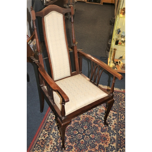 41 - Vintage Edwardian Recliner Chair