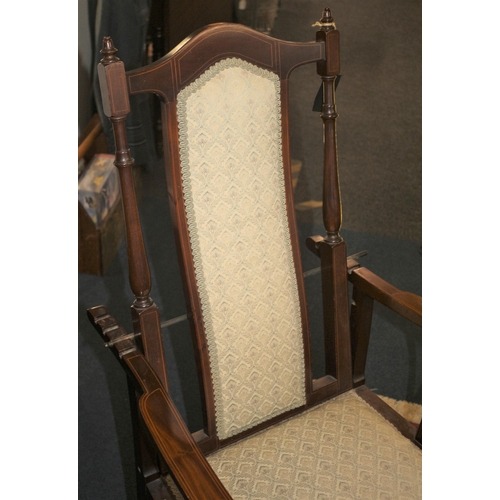 41 - Vintage Edwardian Recliner Chair