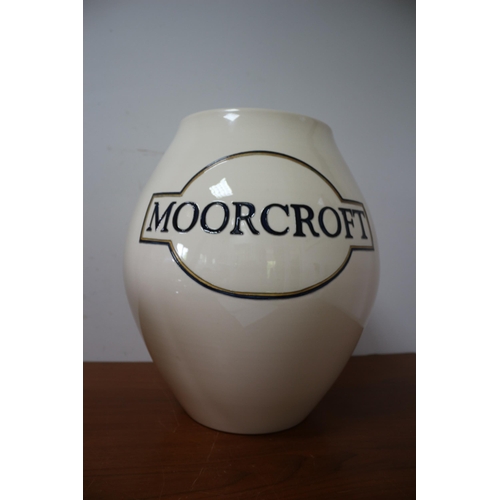 181 - Extremely Rare - Specially Made By Moorcroft For a Trade Fair. Very Large Advertising Vase - Only 4 ... 