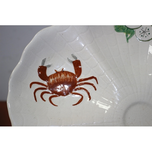 198 - Shorter & Son Seafood Oyster Dish - 1940's - 34cm dia - Marks to Base