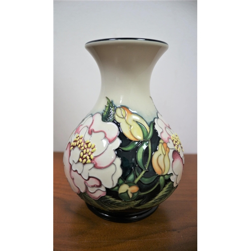 208 - Moorcroft Vase, Limited Edition 28/40, Signed Nicola Slaney, 16cm tall