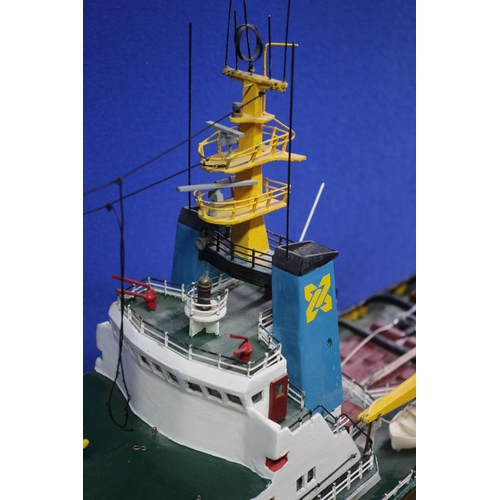 216 - Superb Quality - Very Large & Well Made Scratch Built Model of the 'Smit Rotterdam' Tug Boat - On Be... 