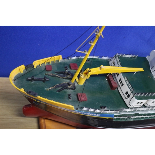 216 - Superb Quality - Very Large & Well Made Scratch Built Model of the 'Smit Rotterdam' Tug Boat - On Be... 