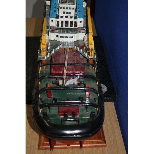 216 - Superb Quality - Very Large & Well Made Scratch Built Model of the 'Smit Rotterdam' Tug Boat - On Be... 