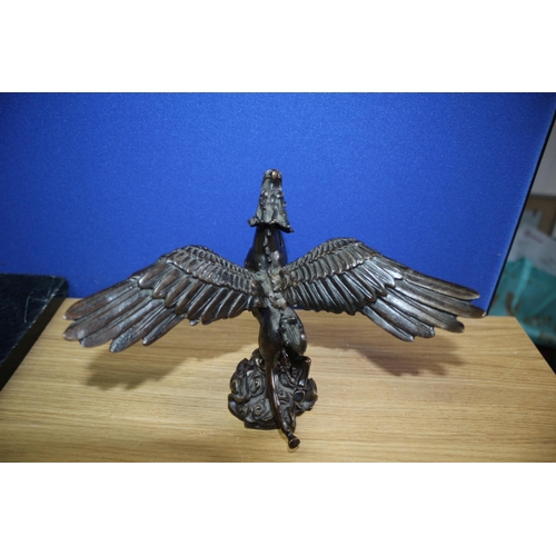 226 - Bronze of a Mythical Winged Figure - 17cm Tall x 21cm Wide