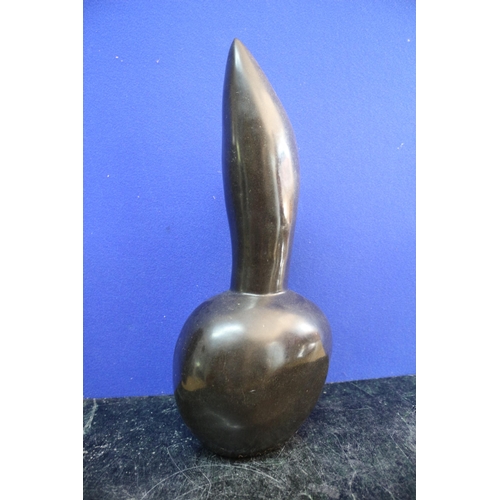 238 - Very Impressive Solid Stone Sculpture by Swahili Artist N Mtombo - 41cm Tall