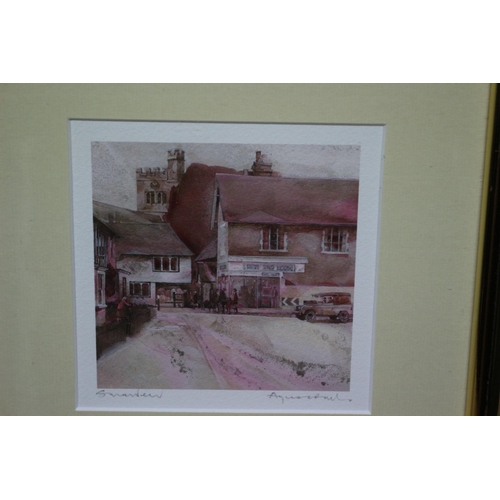 251 - 3 x Martin Aynscombe Signed Prints of Smarden and Deal Pier