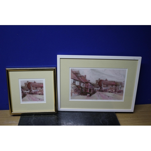 252 - 2 x Martin Aynscombe Signed Prints of Smarden