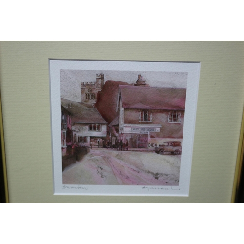 252 - 2 x Martin Aynscombe Signed Prints of Smarden