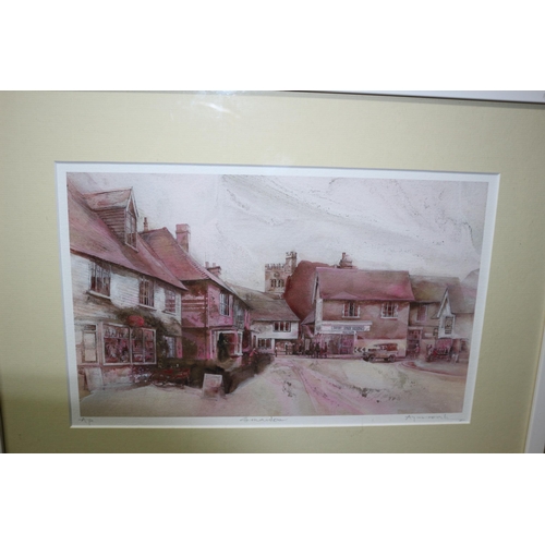 252 - 2 x Martin Aynscombe Signed Prints of Smarden