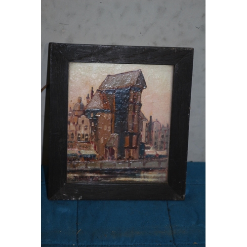 270 - Original Oil on Canvas by Morgan Arthur Thornley in Frame