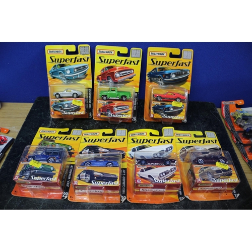 16 - 7 x Matchbox Limited Edition Superfast Long Card Cars