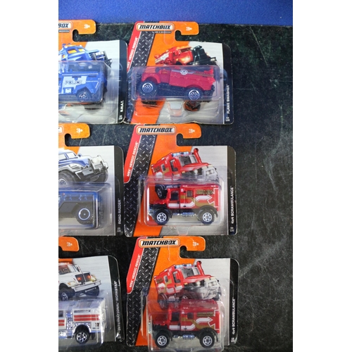 18 - 9 x Matchbox Heroic Rescue Vehicles