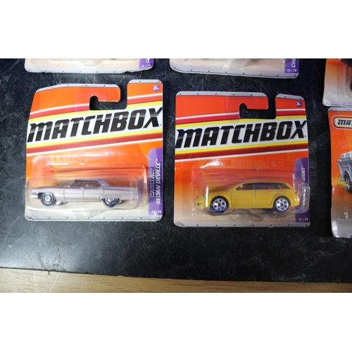 19 - 11 x Matchbox Card Backed Vehicles