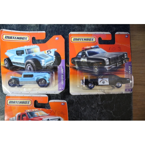 19 - 11 x Matchbox Card Backed Vehicles