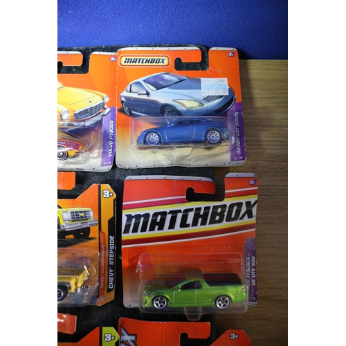 23 - 18 x Matchbox Mixed Series Card Backed Vehicles