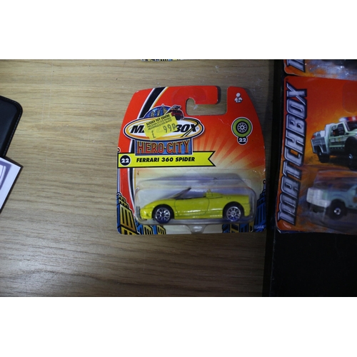 23 - 18 x Matchbox Mixed Series Card Backed Vehicles