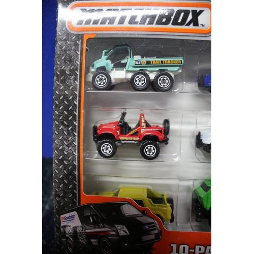 24 - Boxed Set of 10 x Matchbox Vehicles