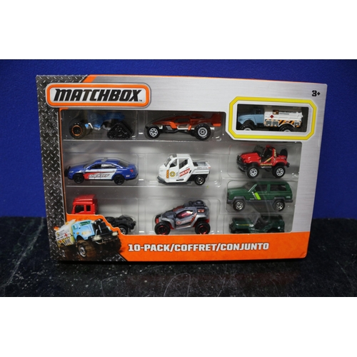 25 - Boxed 10 x Matchbox Vehicle Pack