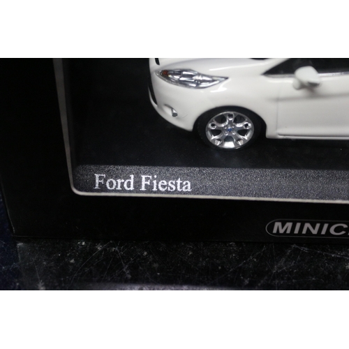 29 - Minichamps Ford Fiesta 2008 White - 1 of 1,008 Pieces