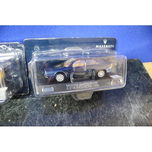 35 - 2 x Maserati Die Cast Models