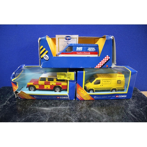 46 - 3 x Corgi Models including Limited Edition No.399