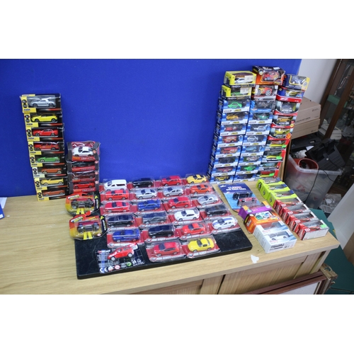 49 - Large Selection of over 75 Boxed Die Cast Model Vehicles