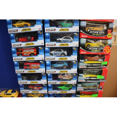 49 - Large Selection of over 75 Boxed Die Cast Model Vehicles